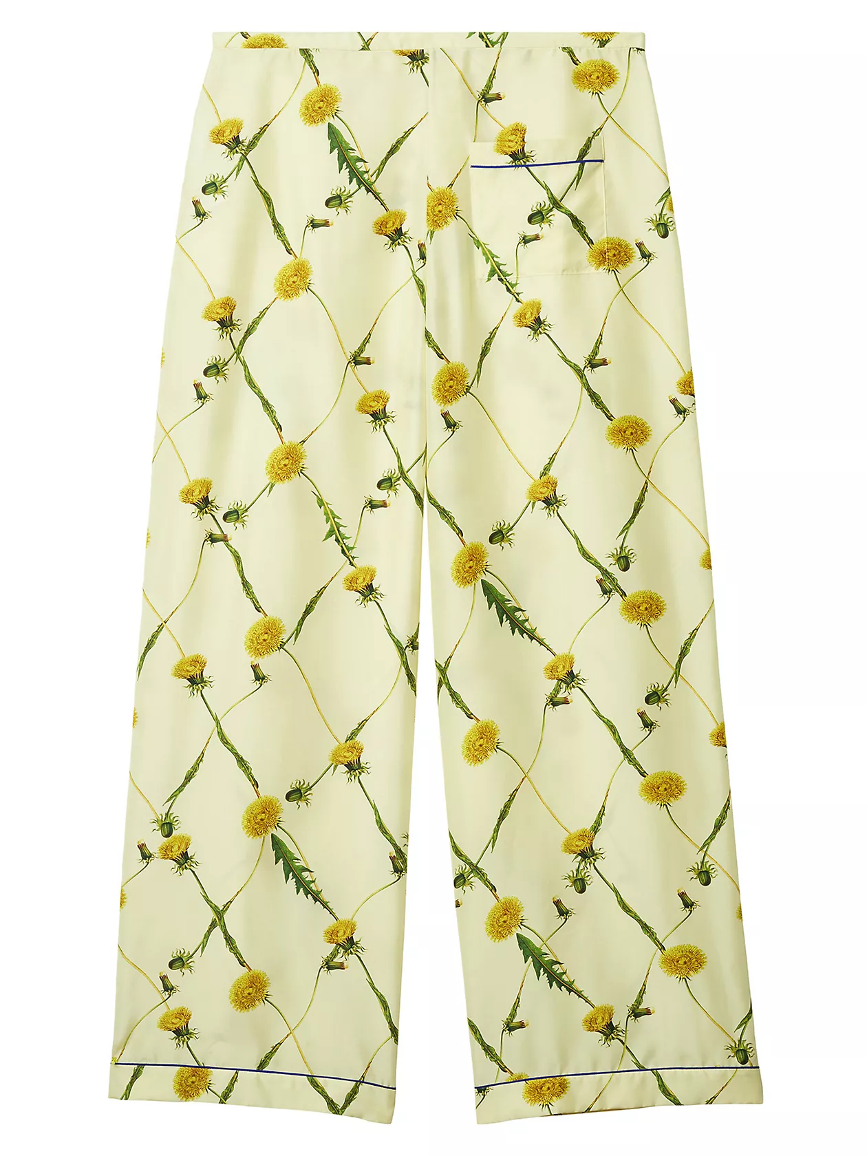 Daffodil Silk Drawstring Pants