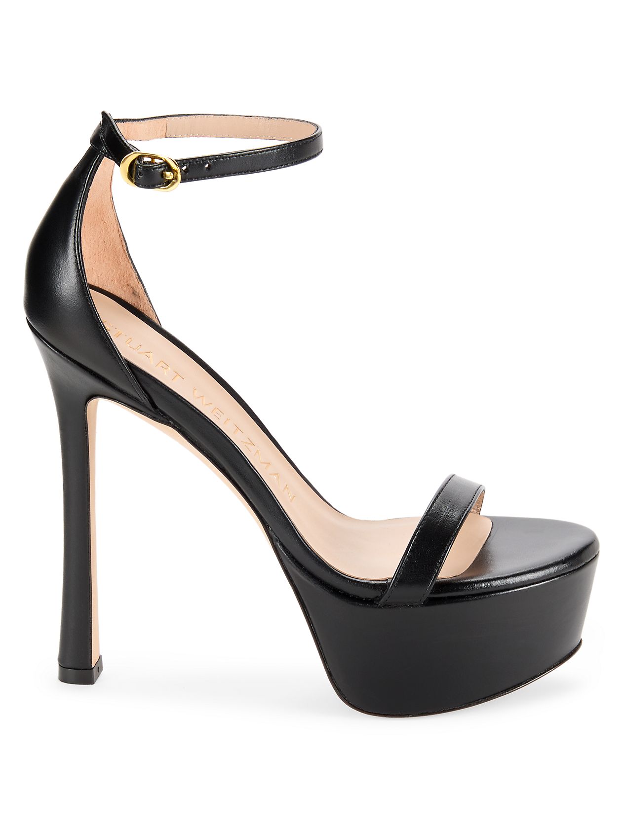 Nudistcurve Leather Platform Sandals