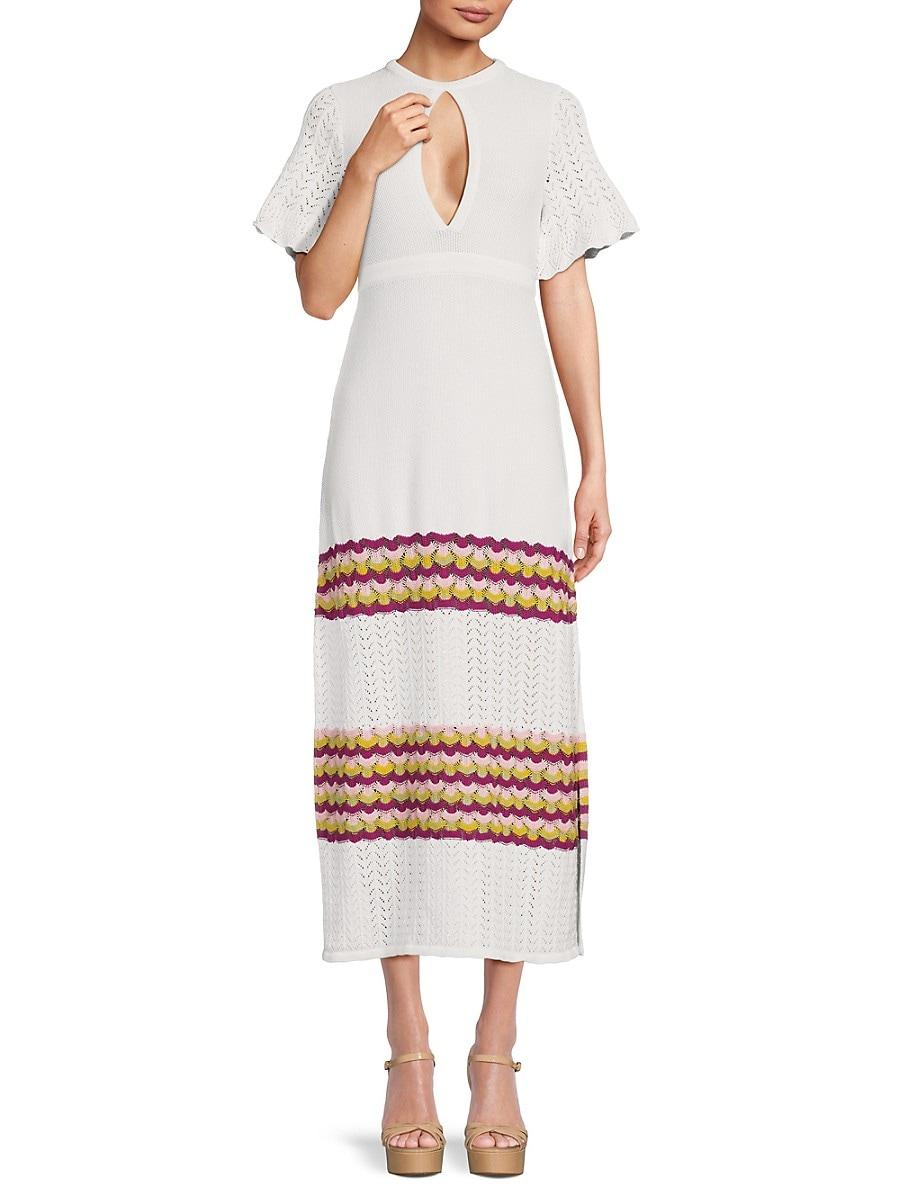 Greca Knit Maxi Dress