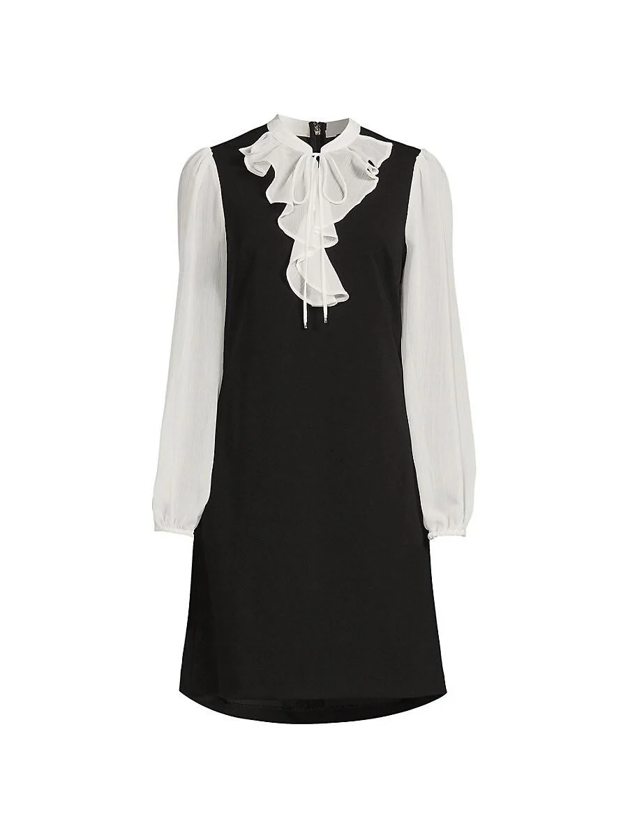 ​Ruffle Mini A Line Dress