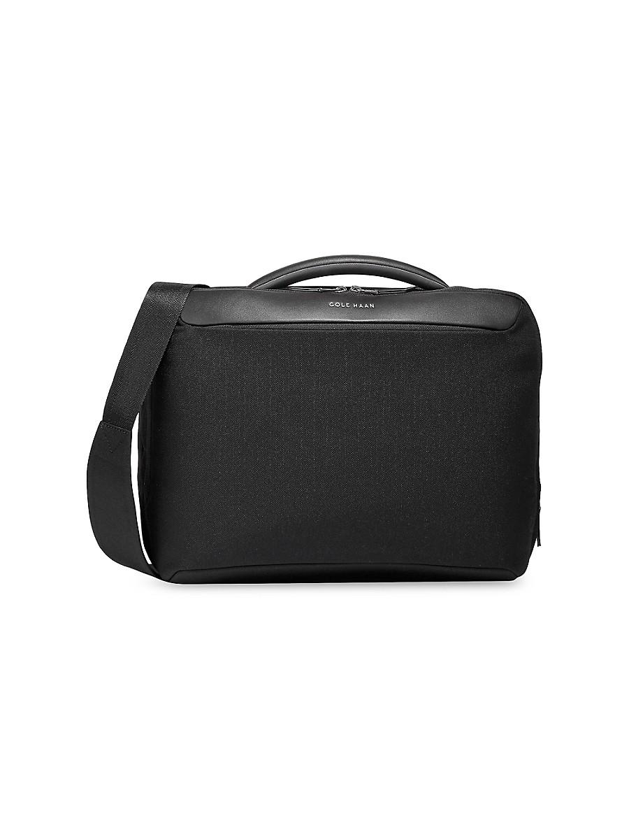 Zerogrand Expandable Leather Laptop Bag