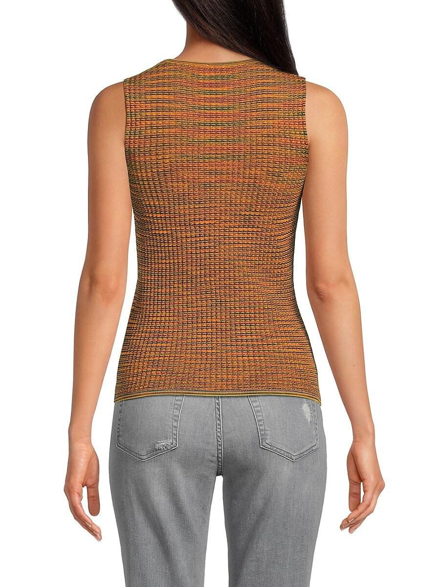 Ribbed Wool Blend Vest