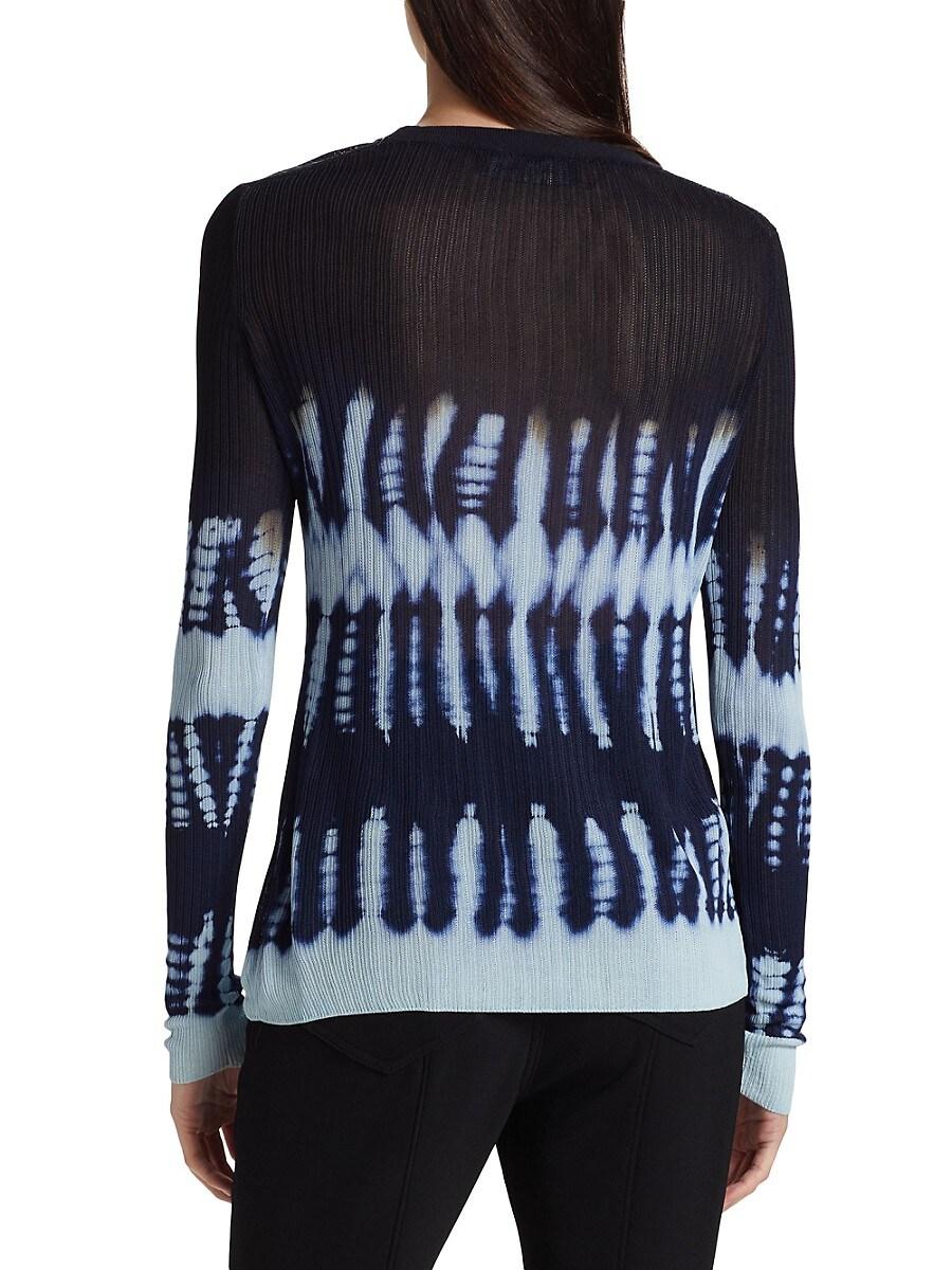 Tie Dye Rib Sweater