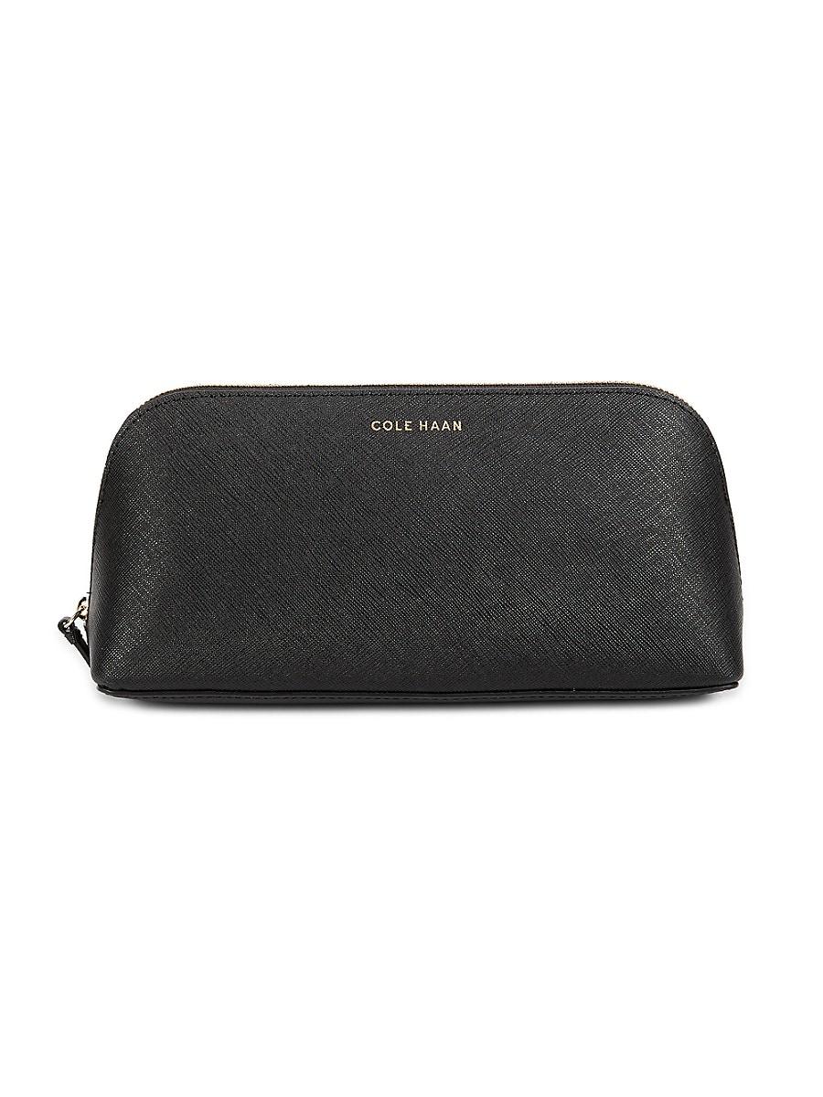 Logo Leather Pouch