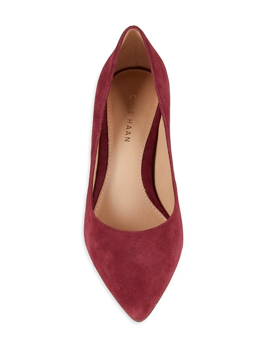 76MM Mylah Suede Pumps