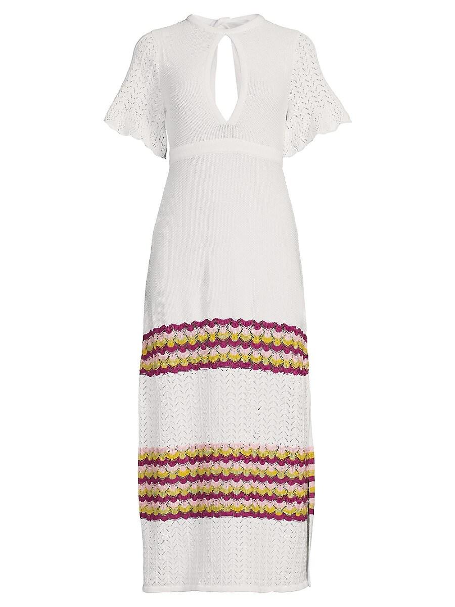 Greca Knit Maxi Dress