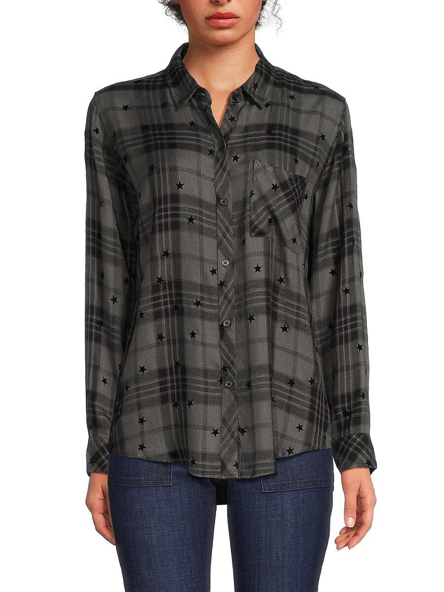 Hunter Star Plaid Button Down Shirt