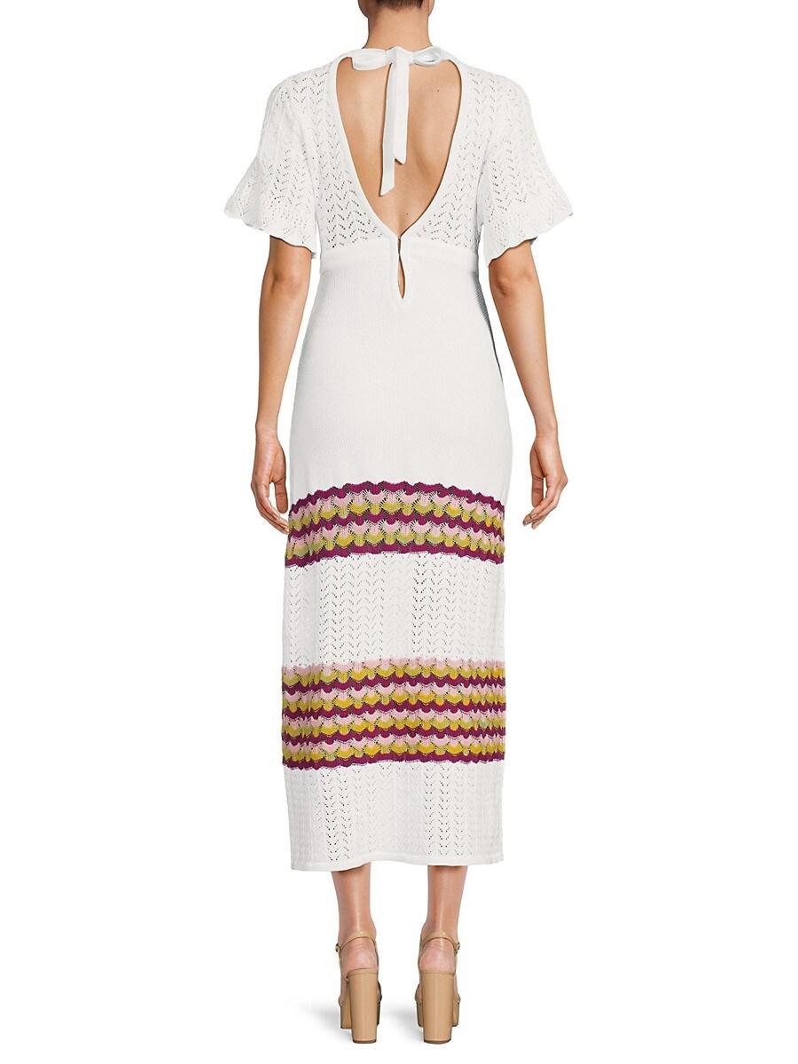 Greca Knit Maxi Dress