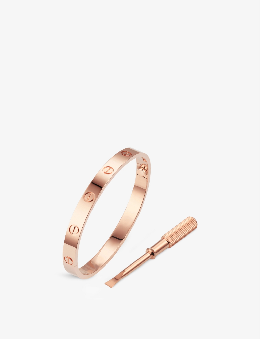 LOVE 18ct rose-gold bracelet