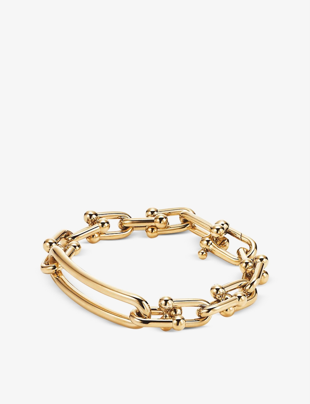 Tiffany HardWear link 18ct yellow-gold bracelet