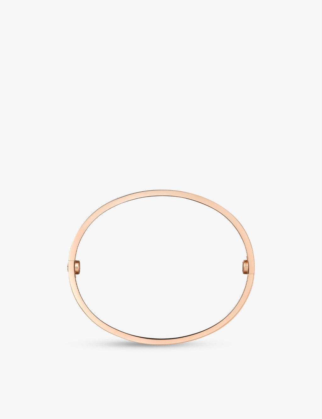 LOVE 18ct rose-gold and 4 brilliant-cut diamond bracelet