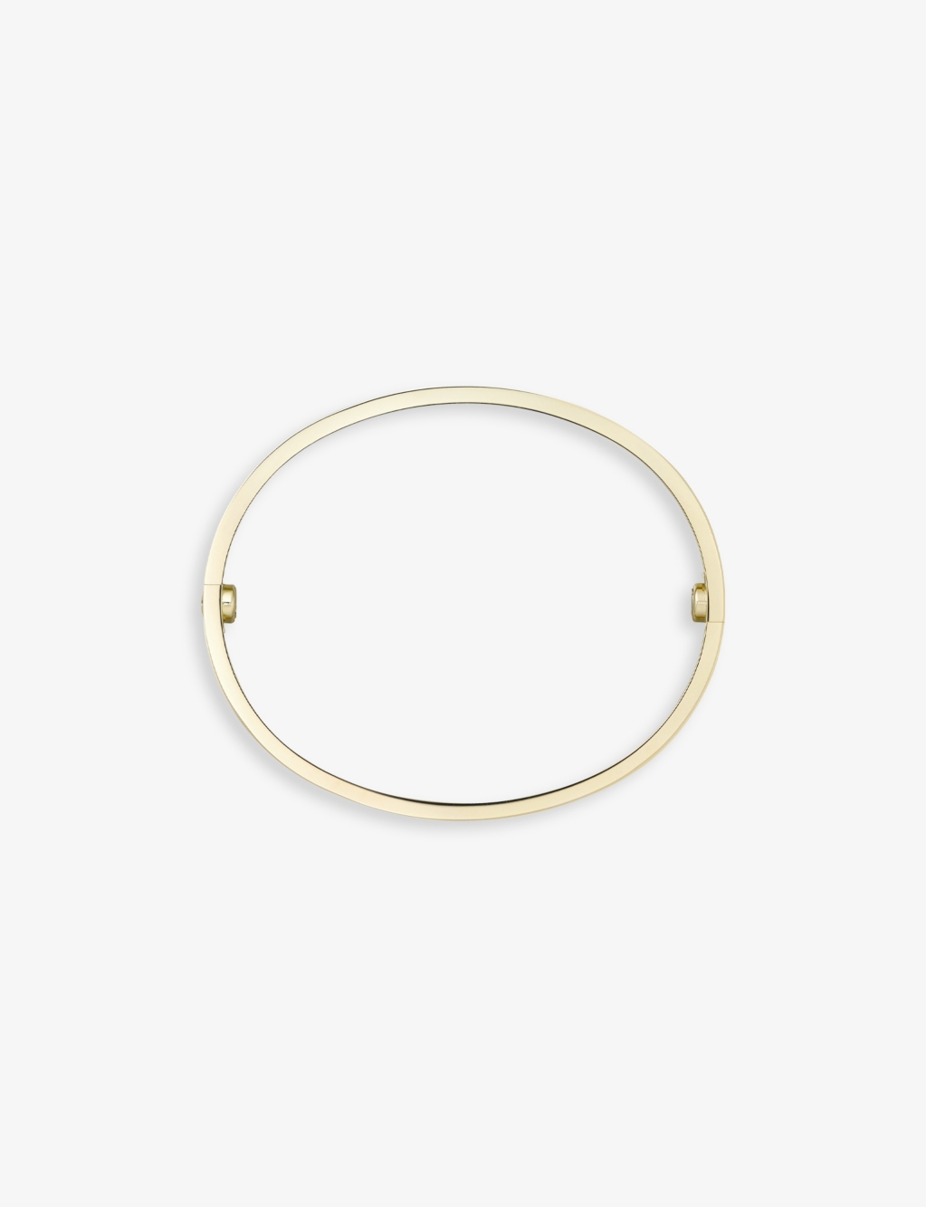 LOVE brushed 18ct yellow-gold bracelet