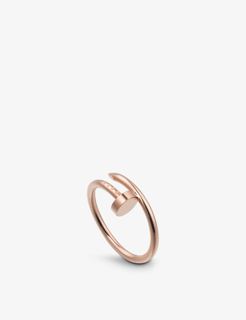 Juste un Clou small 18ct rose-gold ring