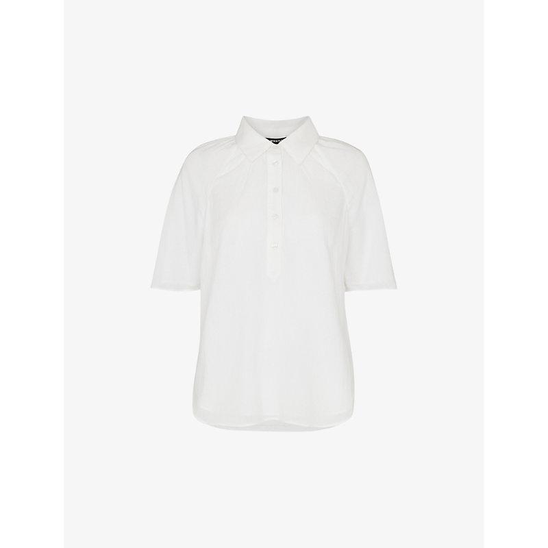 Mia short-sleeve cotton shirt