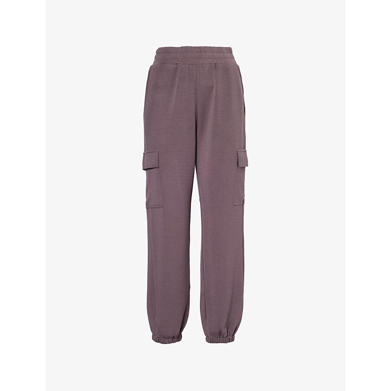 The Cargo 27.5 stretch-jersey jogging bottoms