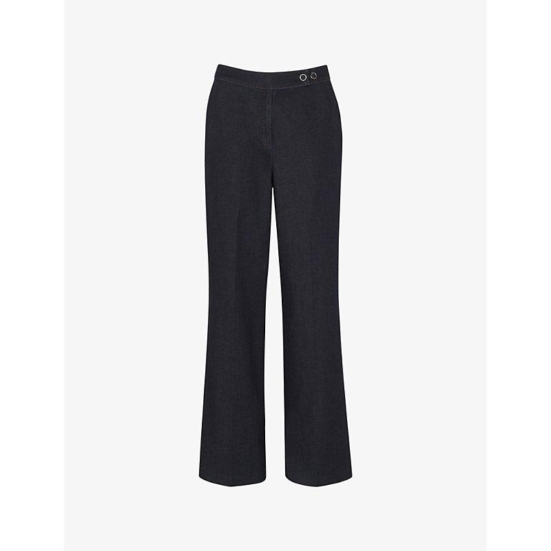 Joanna straight-leg mi-rise denim trousers