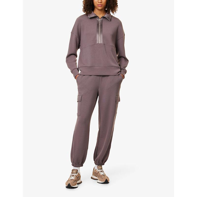 The Cargo 27.5 stretch-jersey jogging bottoms