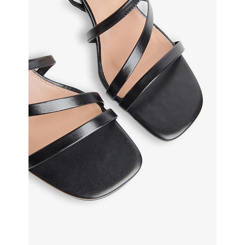 Tenley strappy leather heeled sandals