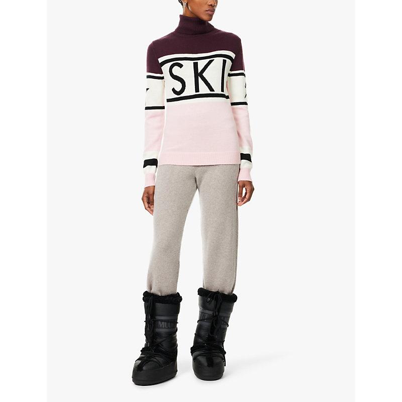 Schild striped-print wool jumper