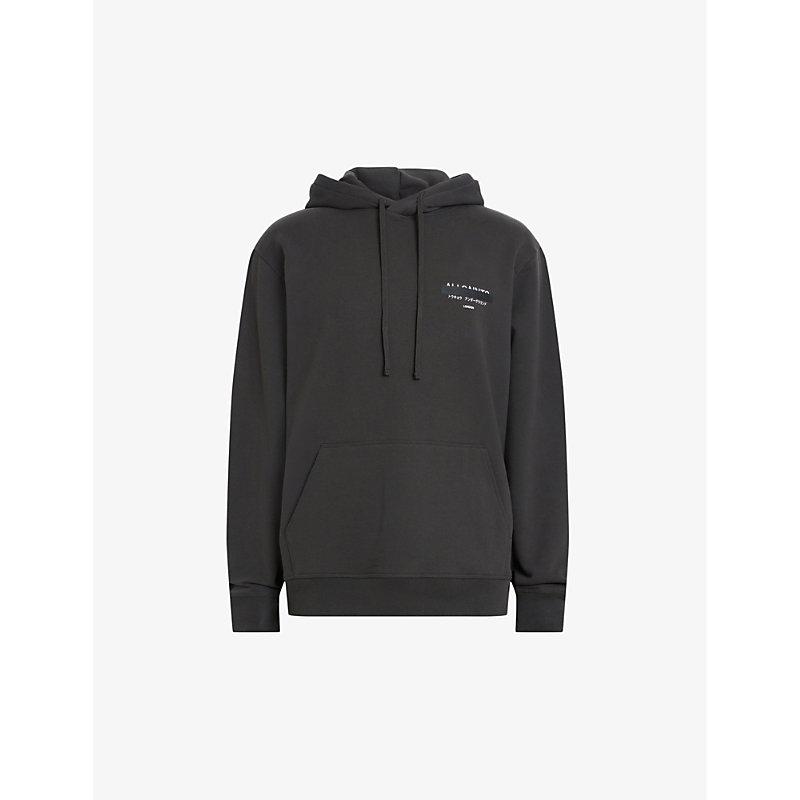 Redact logo-embroidered organic cotton-jersey hoody