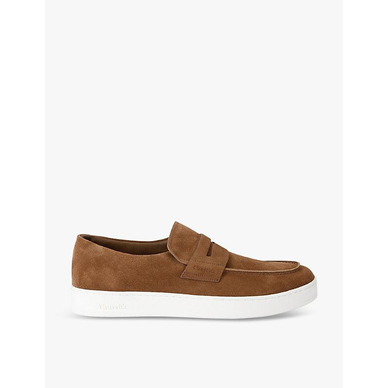 Nailsea slip-on suede loafers