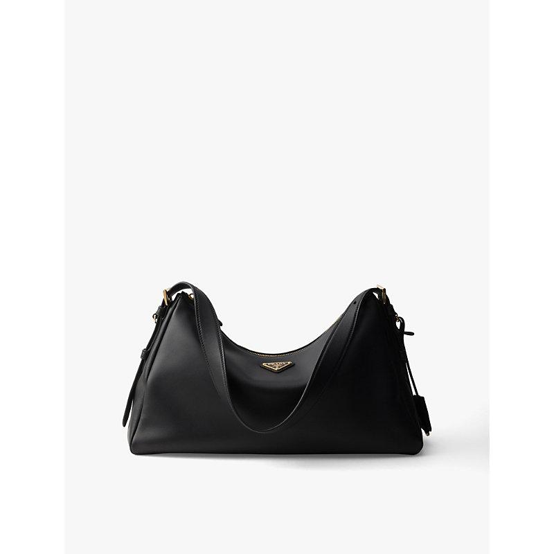 Aimée Large Leather Shoulder Bag