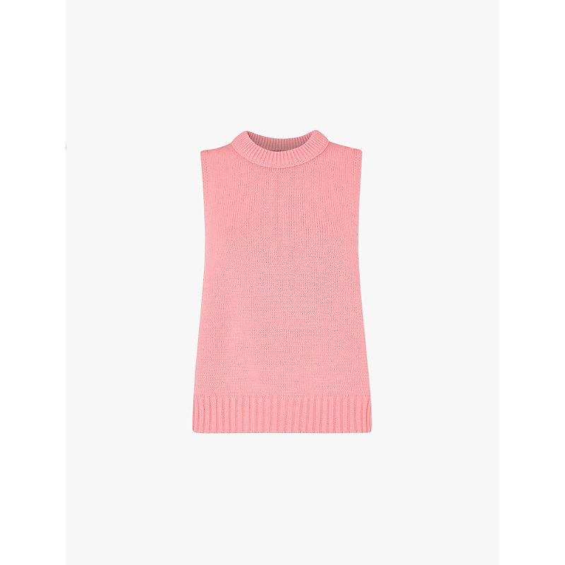 Indie relaxed-fit ribbed cotton tank