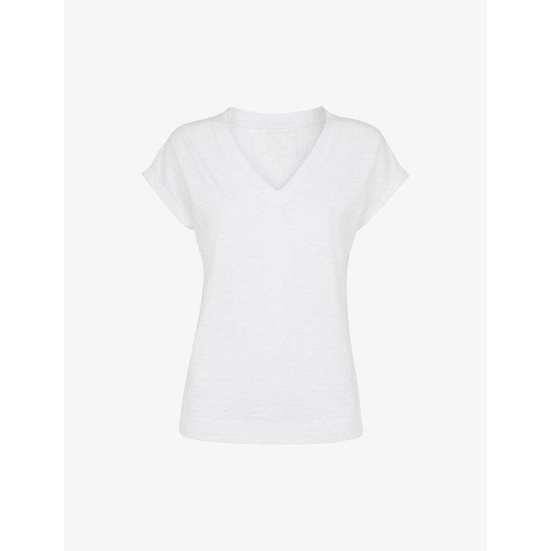 Willa organic cotton-jersey T-shirt