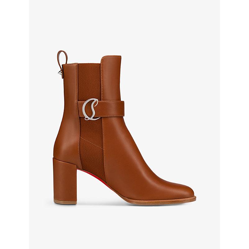 CL logo-plaque 70 leather Chelsea boots