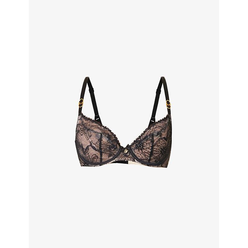 Orchids lace undrewired bra