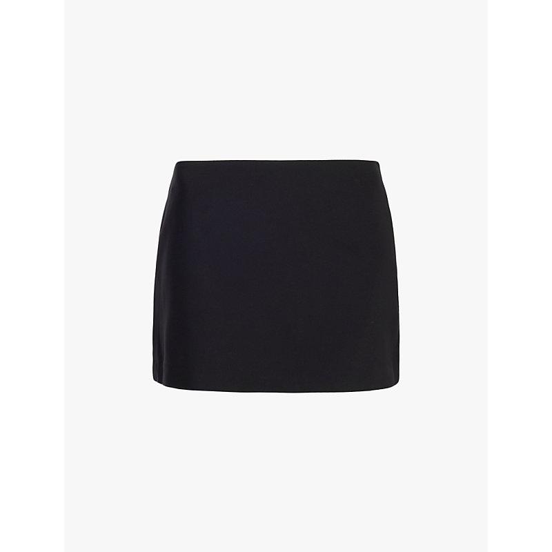 Reformation x Laura Harrier Charchi lined silk mini skirt