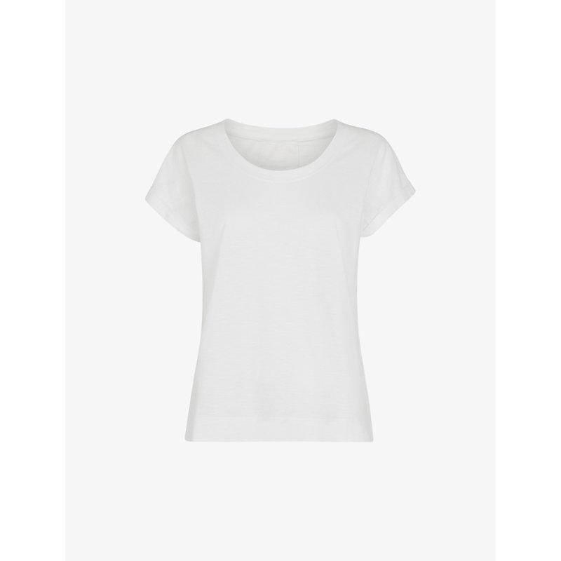 Wilma scoop-neck cotton-jersey T-shirt