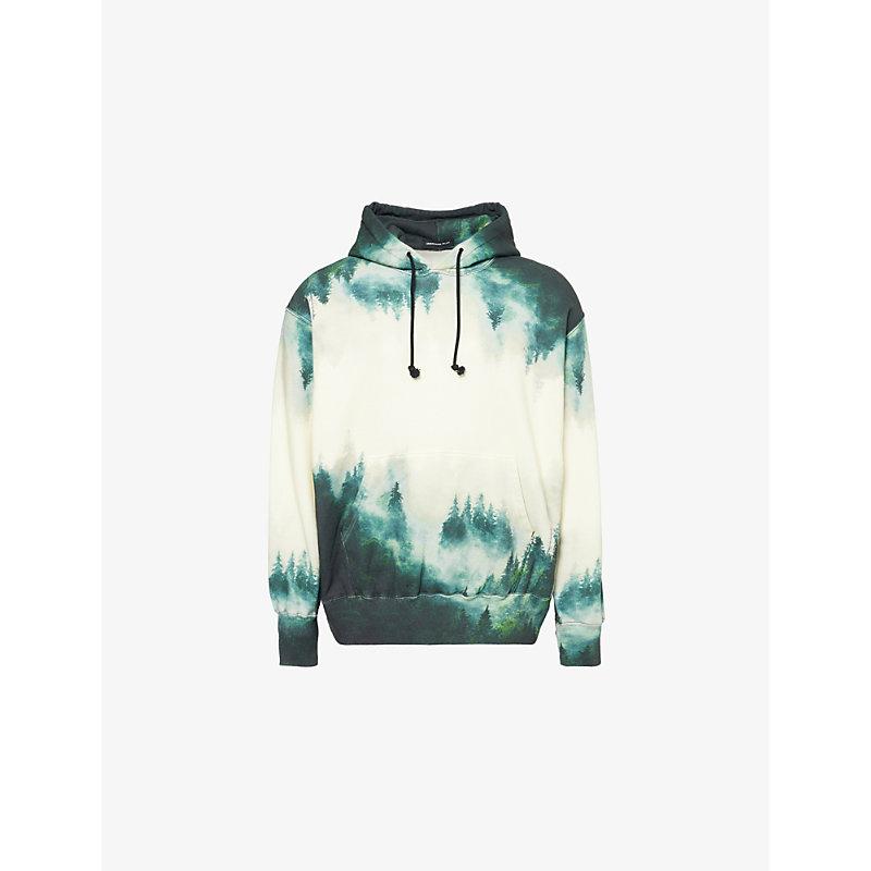 Twin Peaks graphic-print cotton hoody