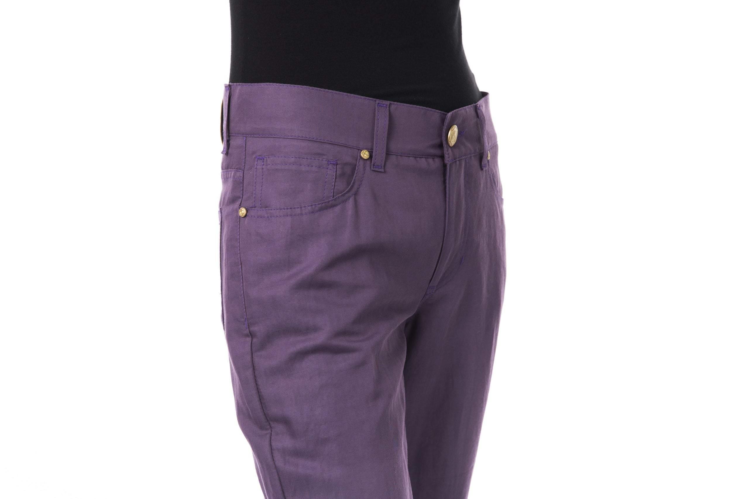 BYBLOS Violet Cotton Jeans & Pant