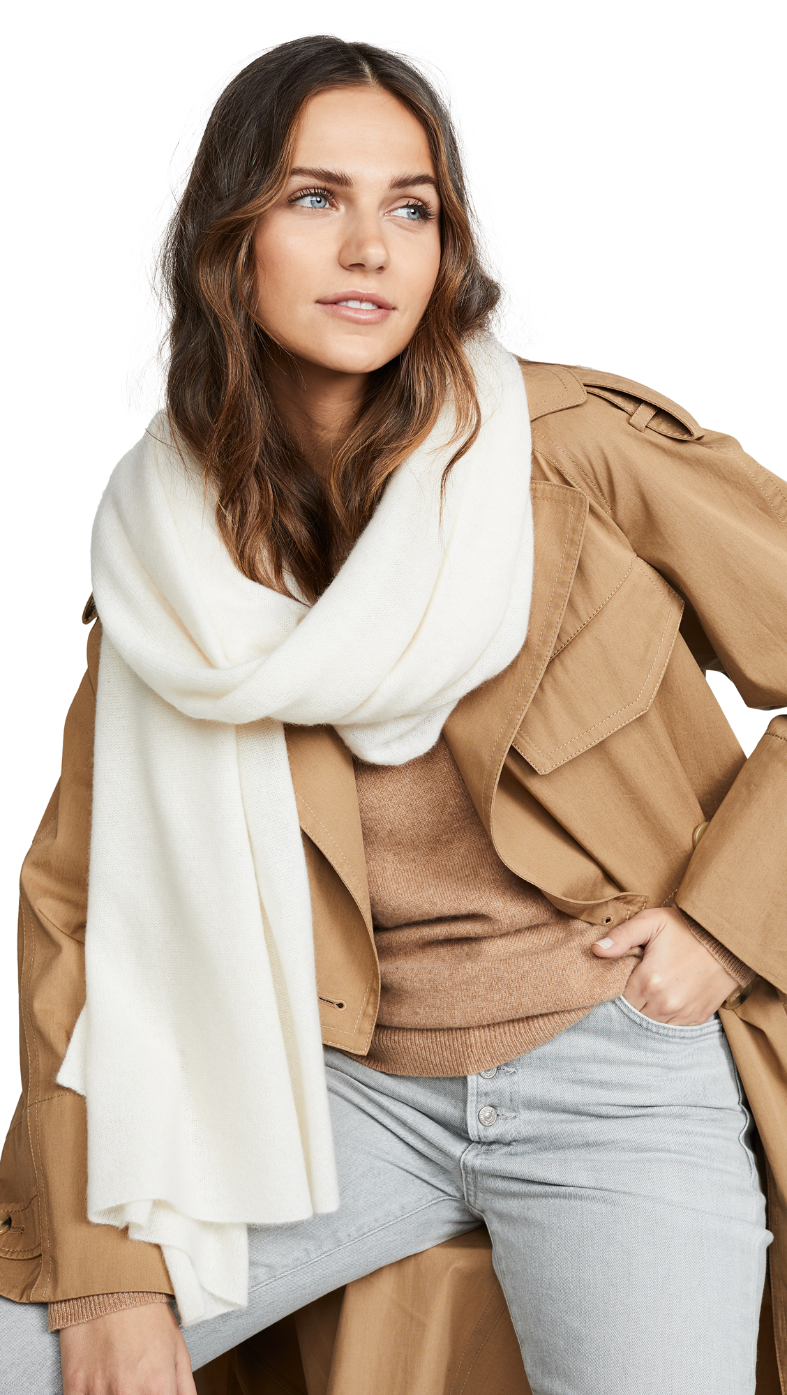 Cashmere Travel Wrap Scarf