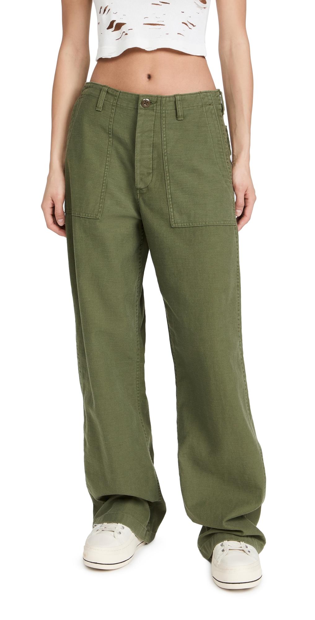 Wide Leg Utility Pants