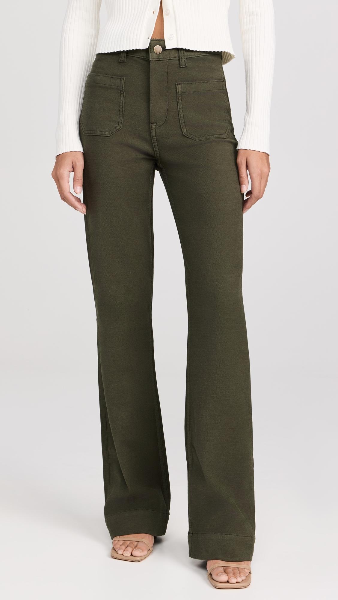 Stretch Terry Patch Pocket Pants