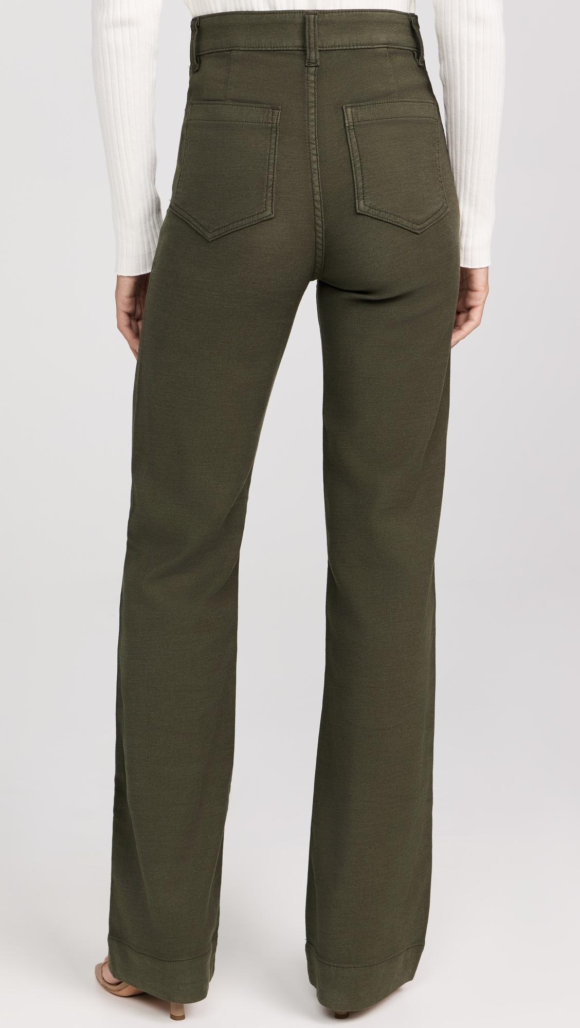 Stretch Terry Patch Pocket Pants