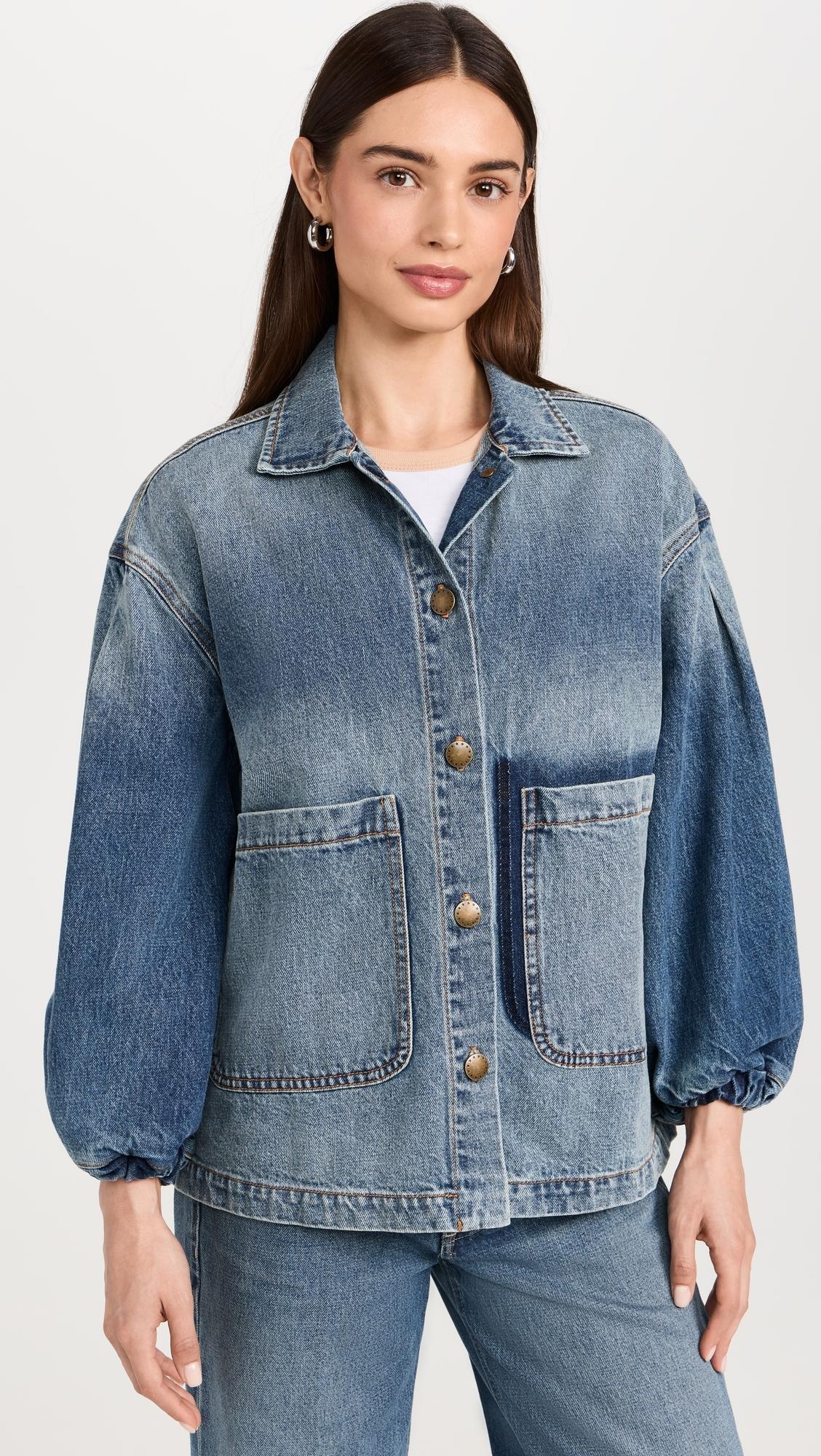 The Blouson Sleeve Chore Jacket