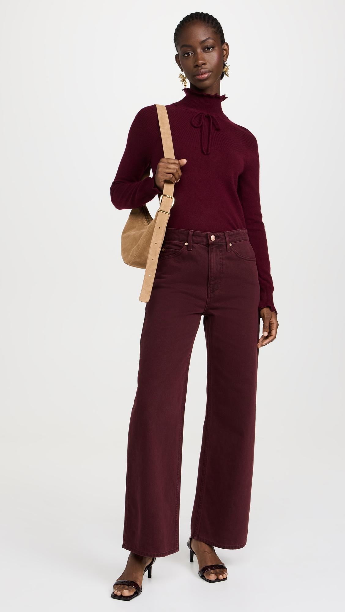 Maisie Cashmere Turtleneck