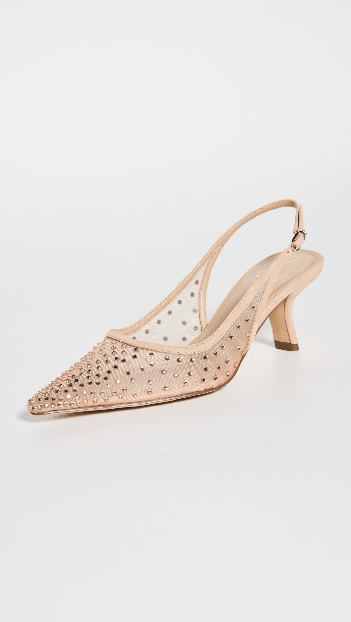 Bianka Mesh Slingback Pumps