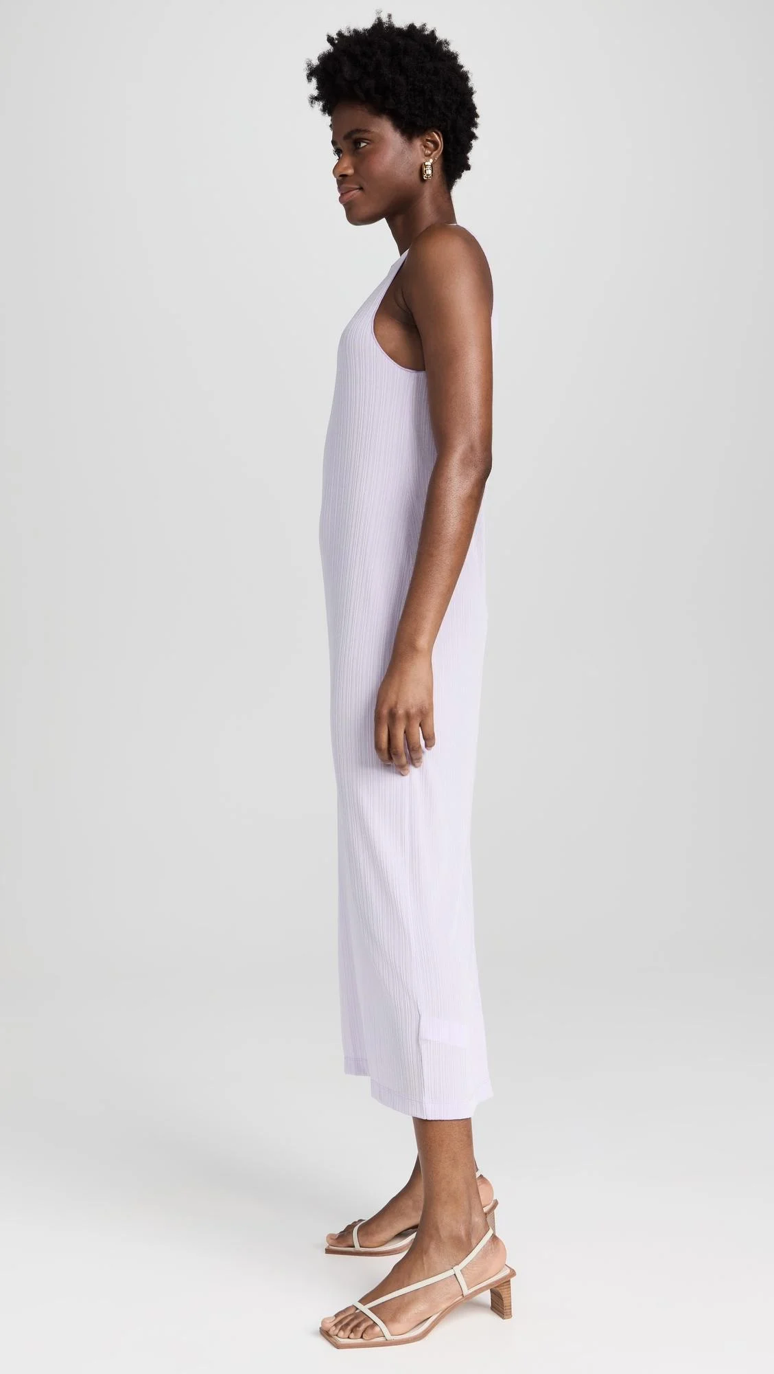 Vaquita Rib Knit Sleeveless Maxi Dress