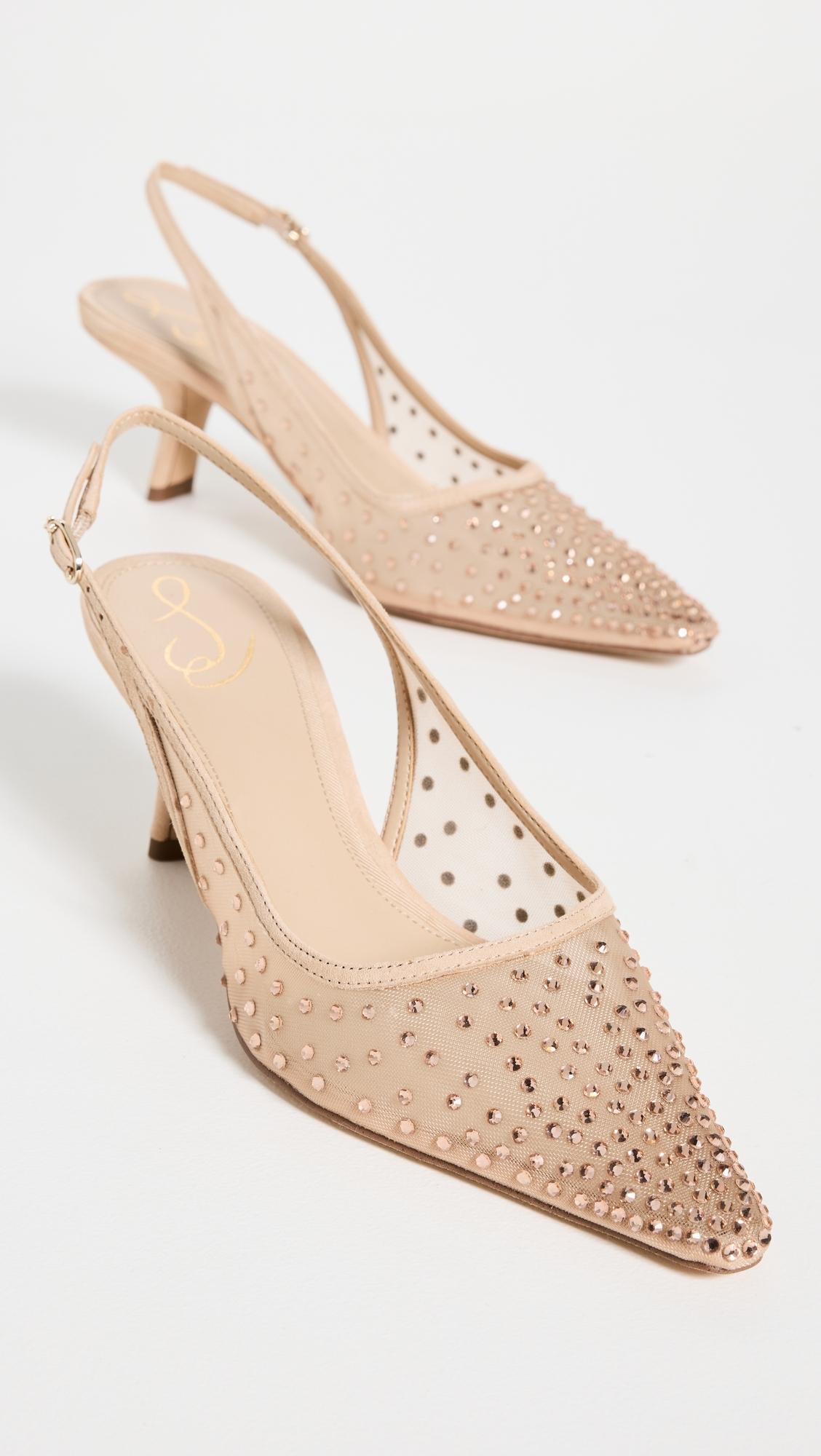 Bianka Mesh Slingback Pumps