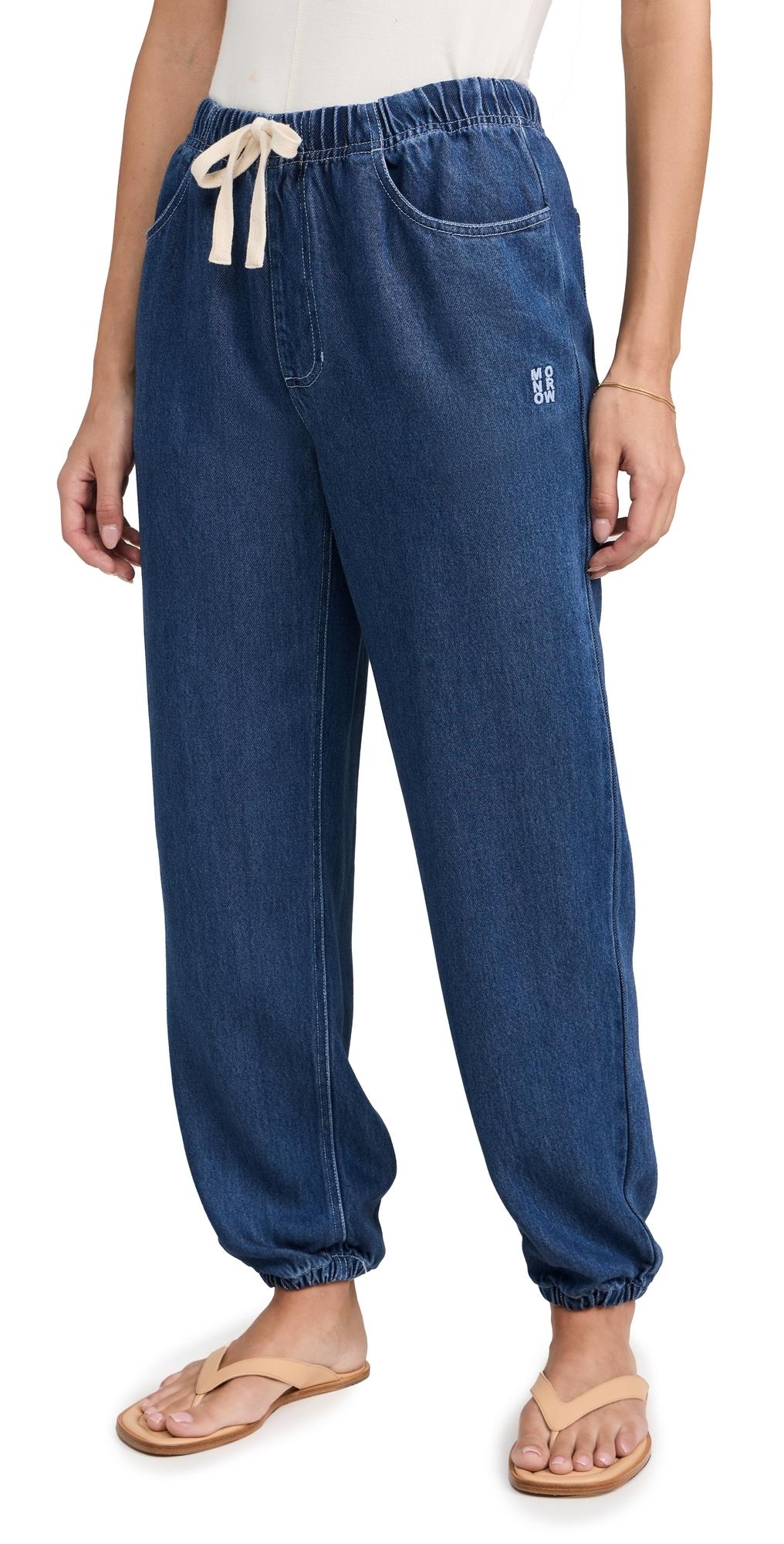 Soft Denim Sweatpants