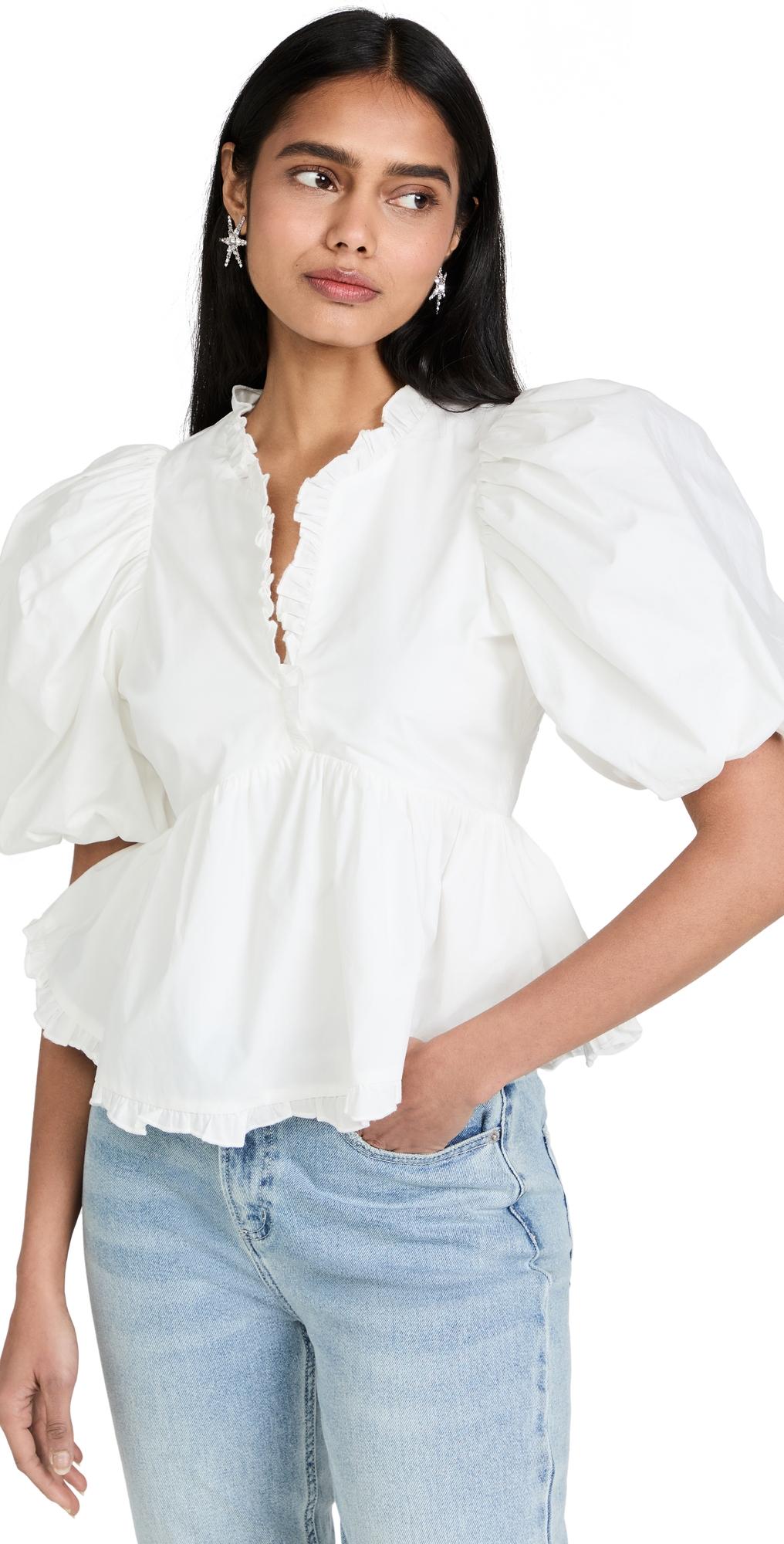 Ruffle Detail Blouse