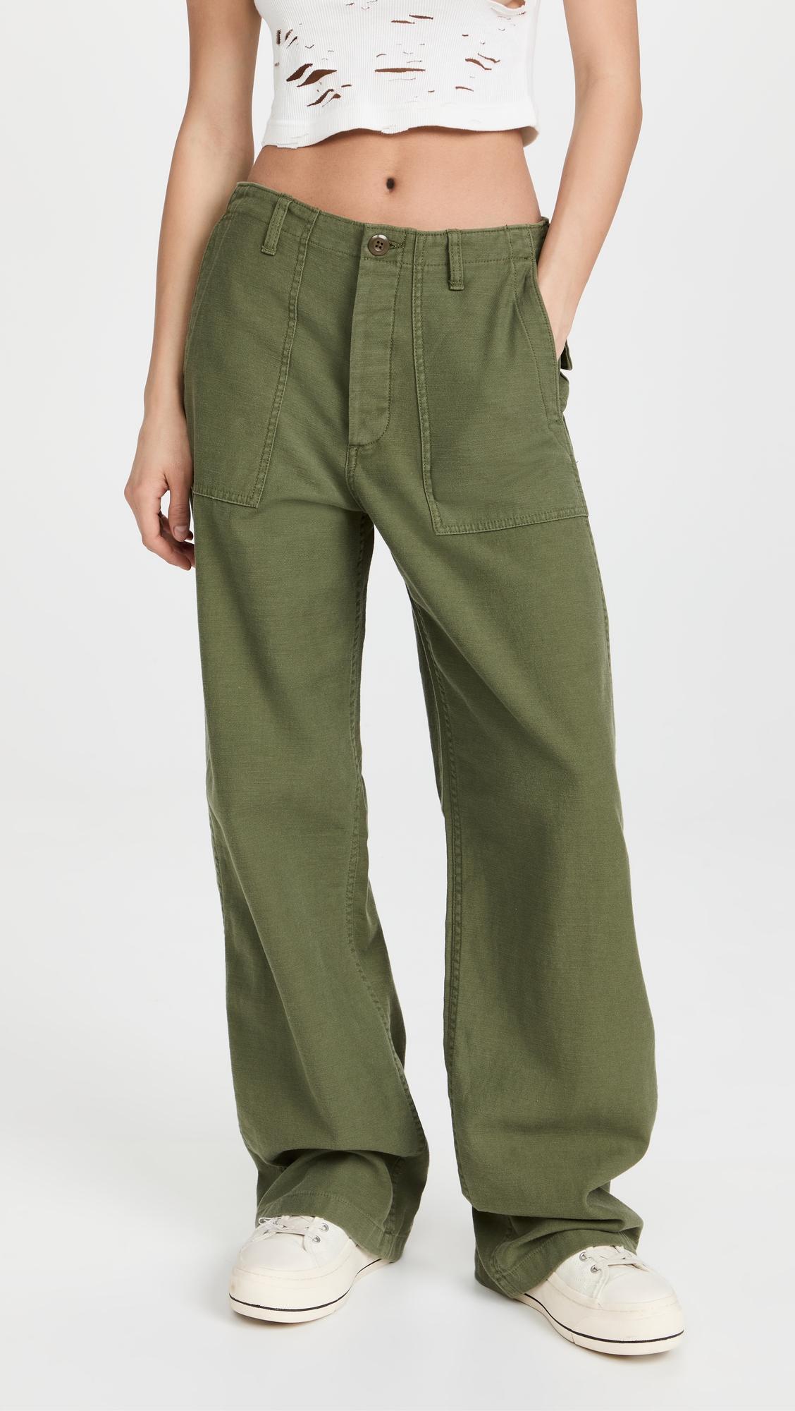 Wide Leg Utility Pants