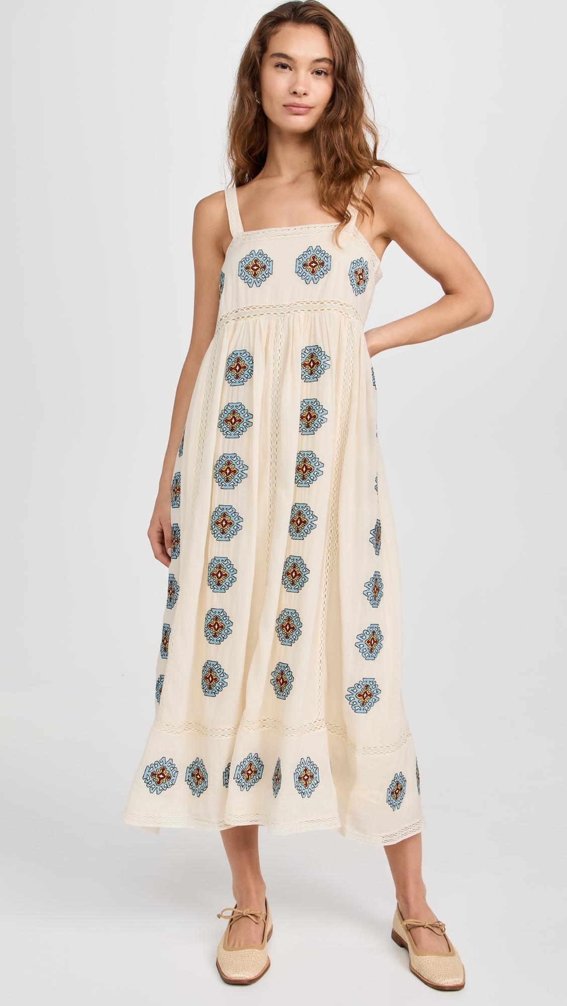 The Roam Dress with Folklore Embroidery