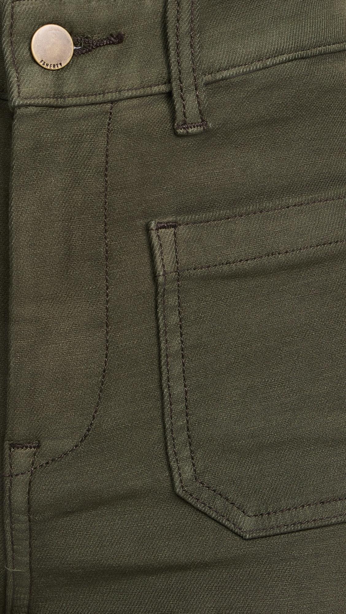 Stretch Terry Patch Pocket Pants