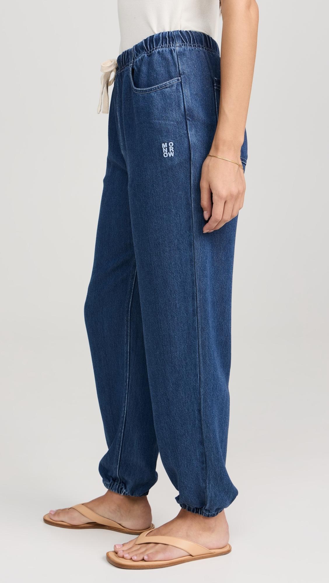 Soft Denim Sweatpants