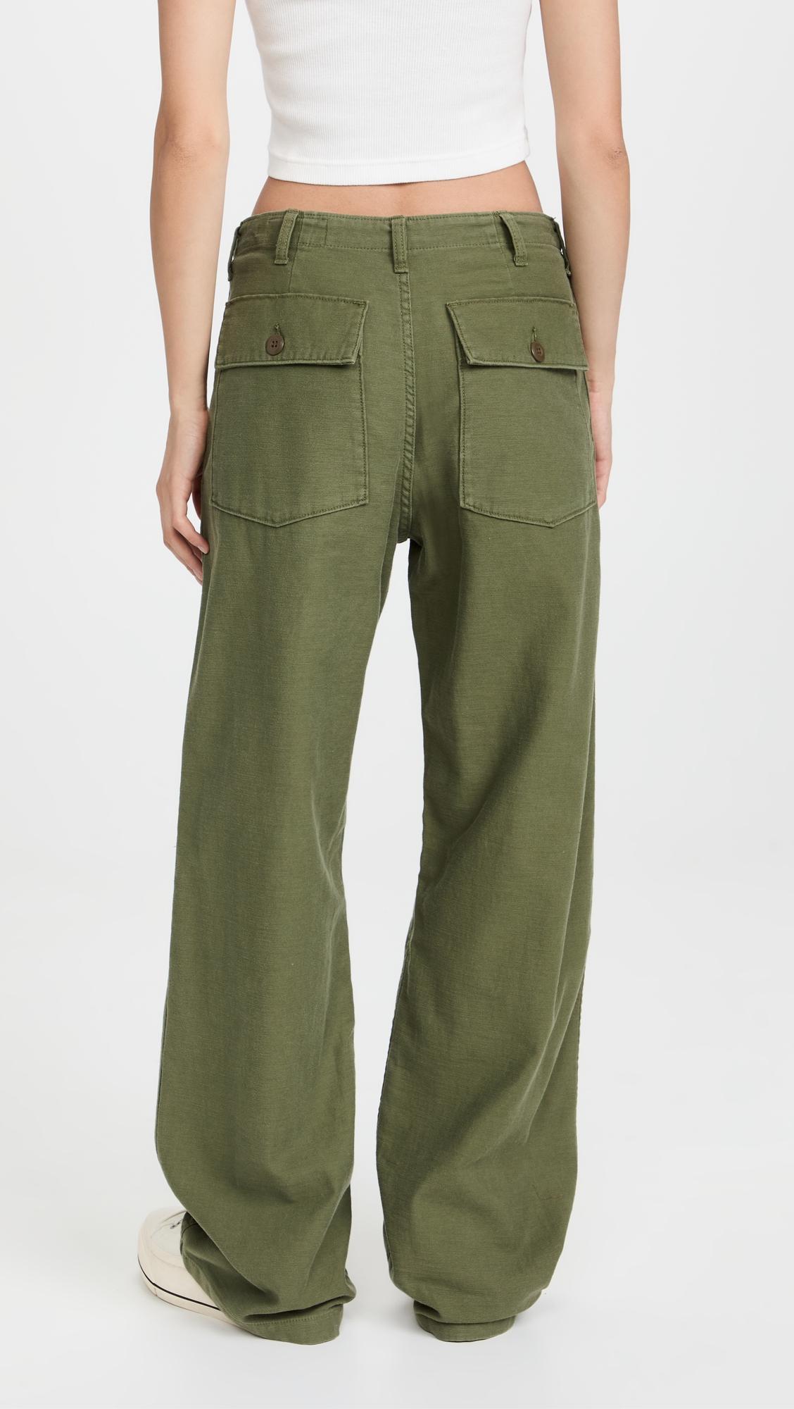 Wide Leg Utility Pants